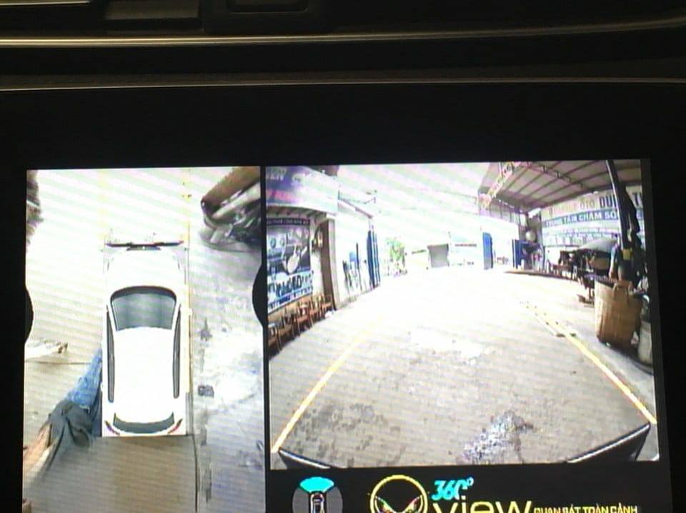 Camera 360 Oview Tich Hop Vao Man Hinh Rin Xe Honda CRV 2018