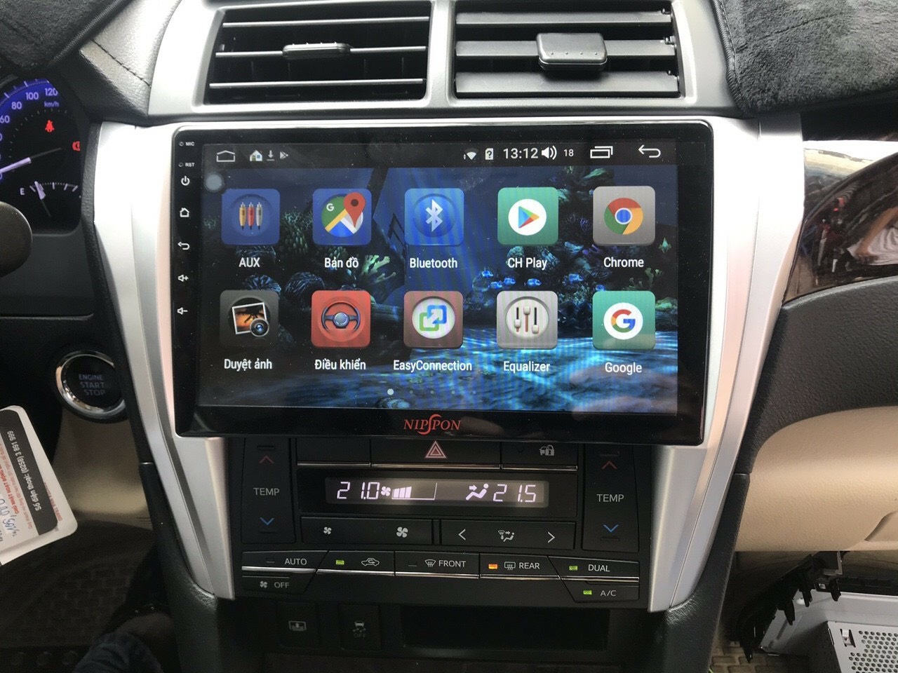 man hinh Android 9-10in Cho Camry