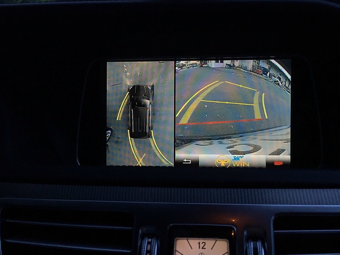 Camera 360 do theo xe Mercedes E200