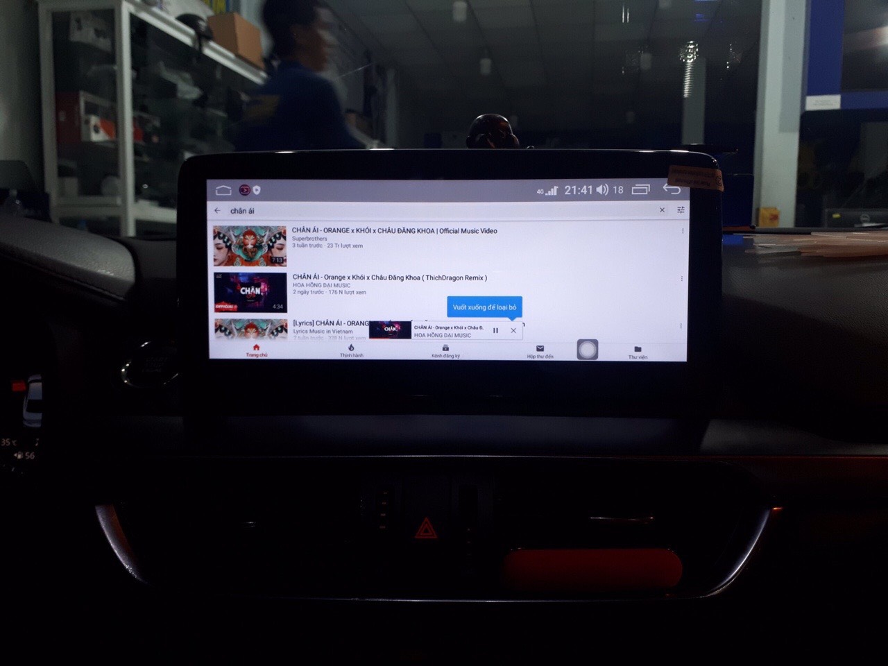 lap dat he thong Android Mazda Connect